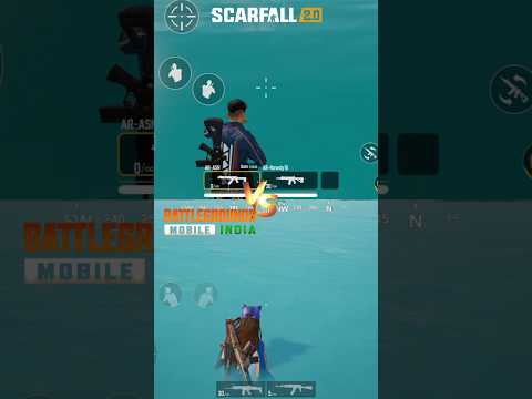 SCARFALL 2.0 VS BGMI #bgmi #pubgmobile #gaming #pubg #funny #reels #shorts #scarfall