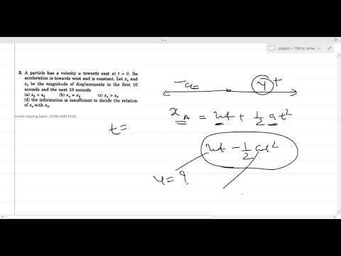 class 11 | physics | ch.2&3 | h c verma mcq | motion | vector |  part 2