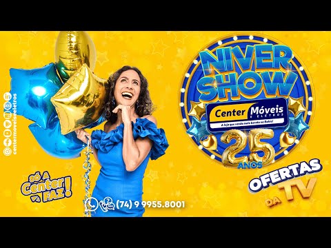🎉🎂 NIVER SHOW CENTER MÓVEIS E ELETROS! 🎂🎉