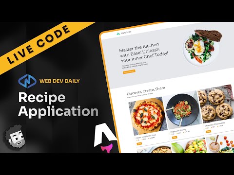 Live Code: Recipe Application with Astro (Web Dev Daily)