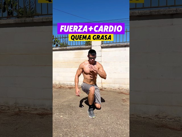 Qué pasa fieras!! Hoy os traigo una rutina combinada de FUERZA y CARDIO perfecta para mejorar tu condición física general y quemar grasa!!🔥

1. Flexión (15 reps)
2. Jumping Jack (30 reps)
3. Sentadilla (20 reps)
4. Saltos laterales (30 reps)
5. Plancha (40 segundos)
6. Burpee (15 reps)
7. Zancada (10 reps/pierna)

Descansa 10-15 segundos entre ejercicios🪫

Repite esta serie de ejercicios 4 veces 👉 Descansa 1-2 min entre series 🔋

Haz la rutina 3-4 veces en semana 📆

Ajusta la velocidad de ejecución a tu condición física ☑️

Combínala con DÉFICIT CALÓRICO para perder grasa 🔥

Vamos alla!! 👊

#entrenar #ejercicio #fitness #cardio #adelgazar #hiit