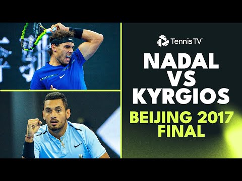 Rafael Nadal vs Nick Kyrgios Beijing 2017 Final Highlights! 🏆