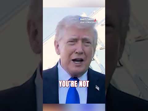 Trump RIPS Reporter: "You're Not Doing a Very Good Job"