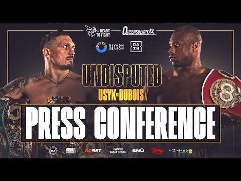 Oleksandr Usyk vs Daniel Dubois 2 LIVE Press Conference | UNDISPUTED Heavyweight Championship 🥊