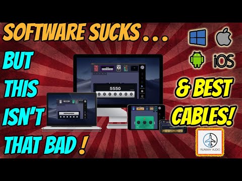Simple software for ANY Guitarist & High Quality Cables.  Live Review Demo of Deplike & Runway Audio