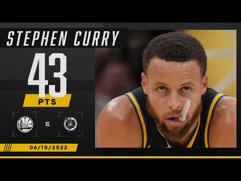 Steph Curry DROPS 43 PTS in huge Game 4 vs. Celtics video clip