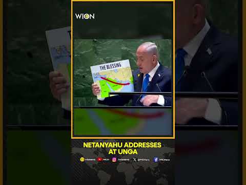 Netanyahu Presents Maps Highlighting The 'Blessing' and 'Curse' Facing Middle East | WION Shorts
