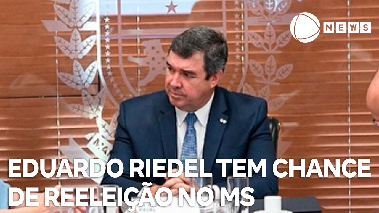 Eduardo Riedel tem chance de reeleição no governo do MS
