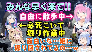 【兎田ぺこら】が【#かなポルーナ】に混ざった結果、【姫森ルーナ】の自由さと、それになんだかんだで付き合う【天音かなた】と【尾丸ポルカ】に爆笑
