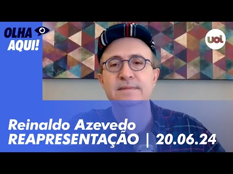 Reinaldo Azevedo: fake news de Sóstenes, deputada cassada | Olha Aqui! | Reapresentação | 20/06/24