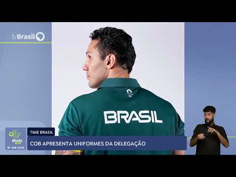 COB apresenta uniformes da delegação