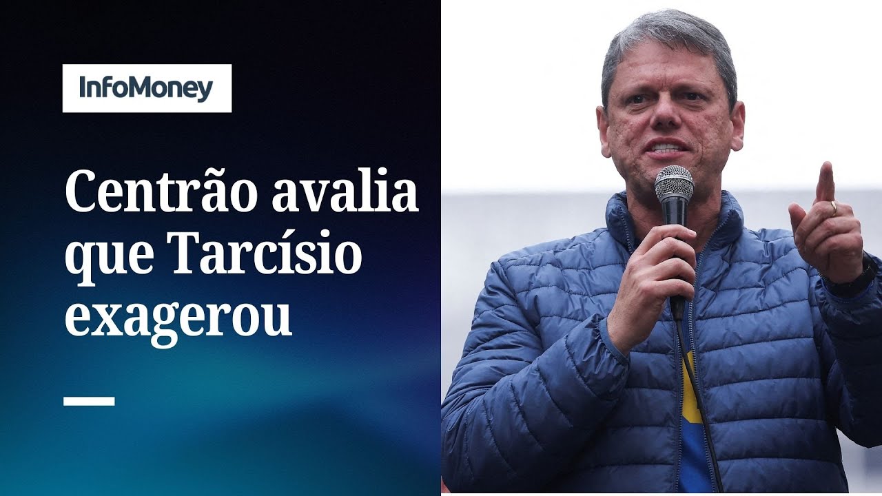 Crítica de Eduardo leva Tarcísio a radicalizar e aliados avaliam riscos | InfoMoney News