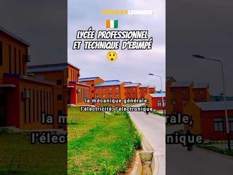 LYCÉE PROFESSIONNEL ET TECHNIQUE D'ÉBIMPÉ, Abidjan, Côte d'Ivoire  #africa #tourism #education