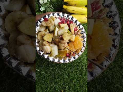 Fruits Chaat/Fruits Salad #lays memo#fruit
