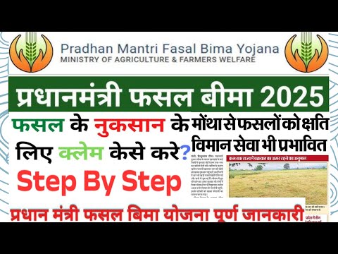 How to file a crop insurance claim under PMFBY पीएमएफबीवाई के तहत फसल बीमा दावा कैसे दर्ज करें? 