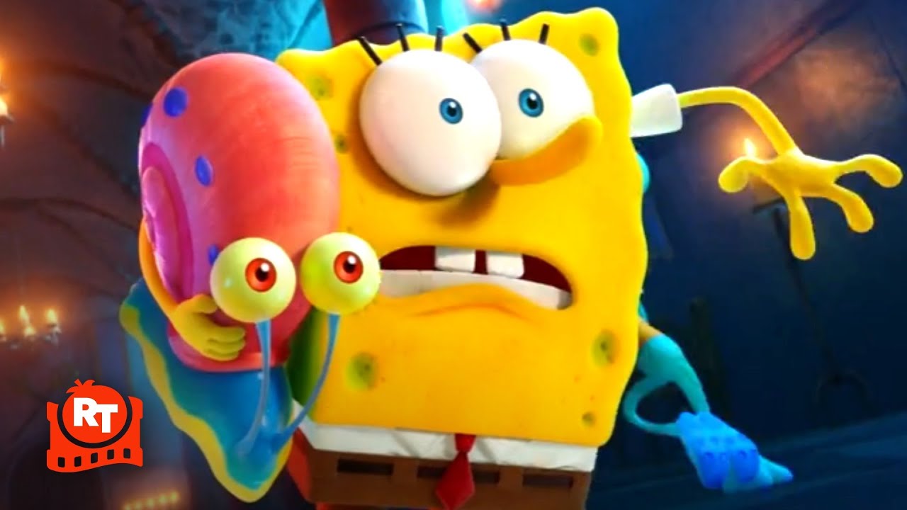 The SpongeBob Movie: Sponge on the Run (2020) – The Suit of Armor Fight Scene | Movieclips
