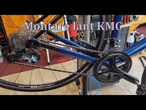 How to install chain/Montare corectă lanț KMC – Tutorial - JNT Bike Serv