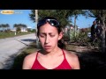 Interview with Desiree Davila from the Hansons-Brooks Team at 2012 Marathon Trials Training Session