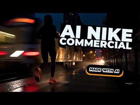 AI Nike Commercial — Cinematic Sports Ad Made with Artificial Intelligence.
