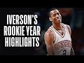 Allen Iverson Rookie Year Highlights