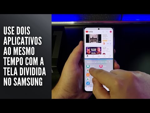 Use dois aplicativos ao mesmo tempo com a tela dividida no Samsung