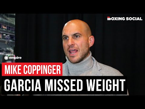 Mike coppinger honest on ryan garcia after weight miss vs. Devin haney