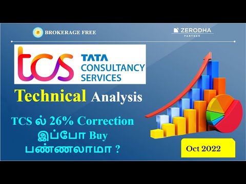 TCS Technical Analysis | TCS ல் 26% Correction இப்போ Buy பண்ணலாமா ? | Oct 2022