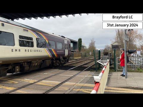 Brayford Level Crossing (31/01/2024)