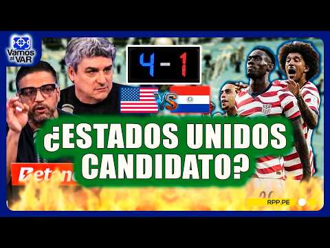 ¿Estados Unidos es candidato? El partido ante Paraguay por el Mundial generó debate en Vamos Al VAr