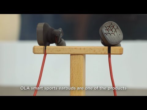 OLA Smart Sports Earbuds at Lenovo Tech World 2018