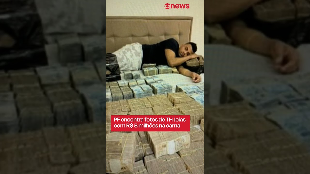PF encontra fotos de TH Joias com R$ 5 milhões na cama