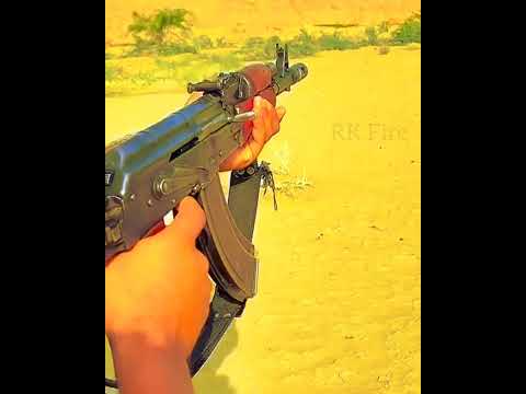 🔥 AKM Rifle Live Fire Test | Real Shooting Demo 🔥#shorts #pubgmobile