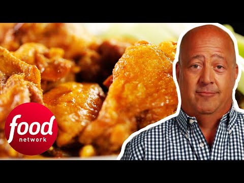 Andrew Zimmern Explains Origins Of Buffalo Chicken Wings! | Bizarre Foods: Delicious Destinations