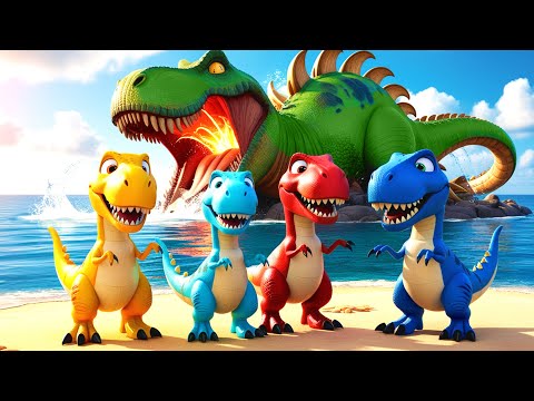 All Spiderman T-Rex vs All Dinosaurs Fighting New SONIC MONSTER in Jurassic World Rebirth 2025