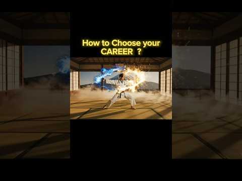 How to choose your Career ?🌟👀👀 #grow#career#youtube #motivation #growthmindset #ikigai #shorts