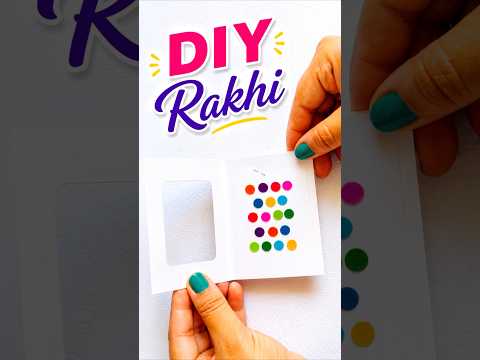 DIY rakhi making using Bindi #shorts #rakshabandhan2026 #rakhimaking #handmade
