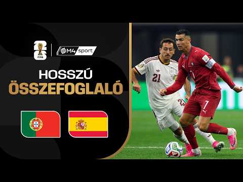 Foci-vb: Portugália–Spanyolország | hosszú összefoglaló