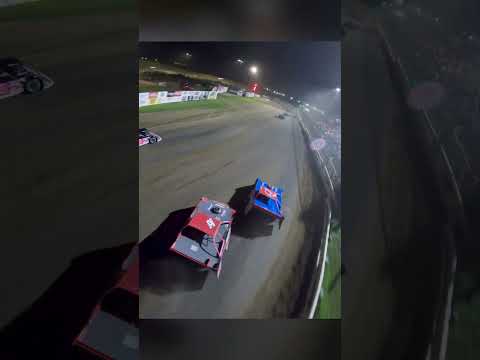 Insane Pass at Marshalltown Speedway - dirt track racing video image