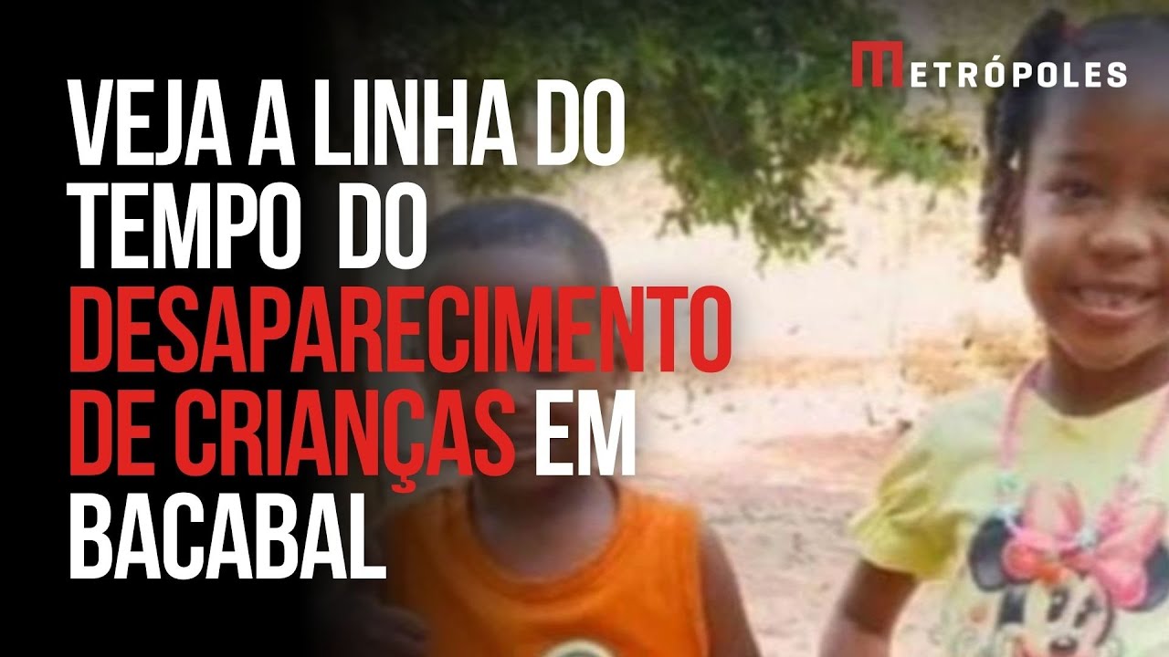 O que se sabe sobre o desaparecimento de crianças em Bacabal; veja linha do tempo