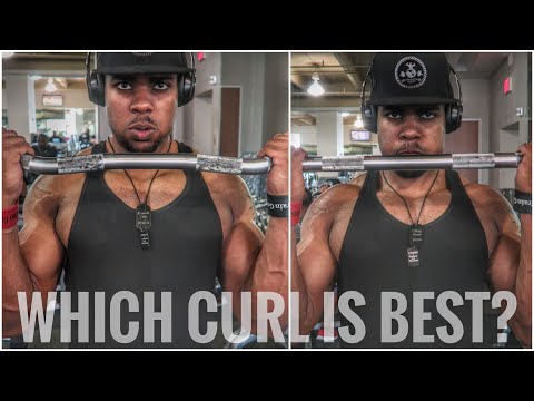 EZ Curl Bar vs. Straight Bar | Which Builds Bigger Biceps?