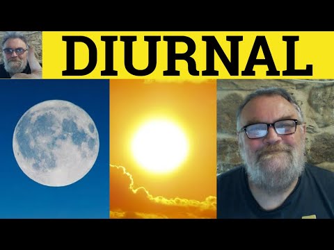 🔵 Diurnal Meaning - Nocturnal Definition - Diurnal Examples - Diurnal Nocturnal - Diurnal Defined
