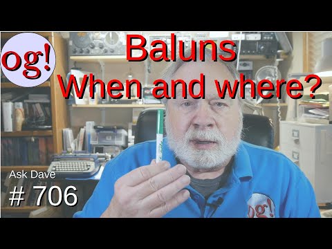 Baluns : When and where? (#706)