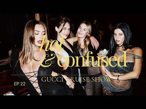 NYC for GUCCI Cruise SHOW... am I dreaming??
