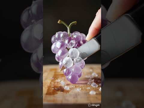 UVAS 🍇  DE CRISTAL  #shorts