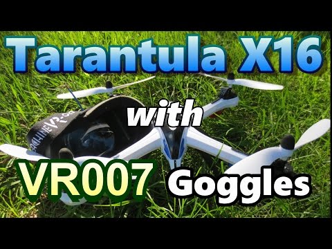 Tarantula X6 FPV with Runcam HD & Eachine VR007 Goggles - UCMFvn0Rcm5H7B2SGnt5biQw