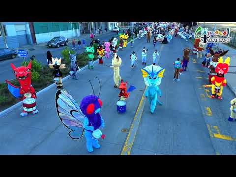 [DRON 4K] Todas las murgas del Carnaval de Talcahuano primavera 2025 desde el cielo