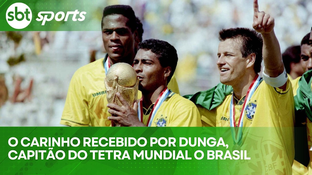 DUNGA ÍDOLO! Recepção do craque após o TETRA MUNDIAL!