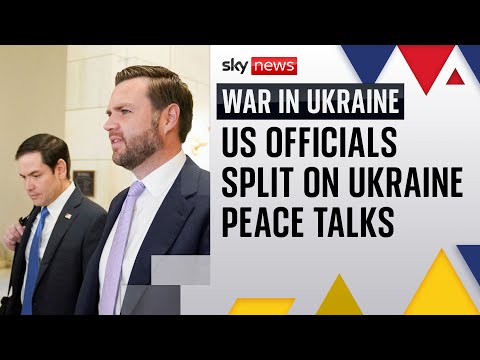 Ukraine: US officials send mixed signals on prospects for Ukraine peace deal