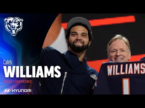 Caleb Williams on getting the call: 'Nothing feels better than being in the moment' | Chicago Bears video clip