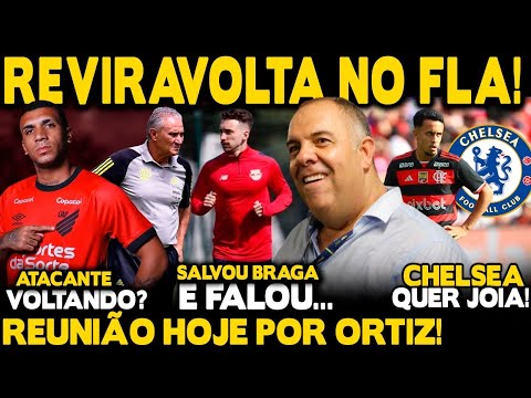 REUNIÃO HOJE POR LÉO ORTIZ! REVIRAVOLTA NO FLA! CLUBE INGLÊS QUER JOIA DO MENGÃO! ATACANTE VOLTANDO?